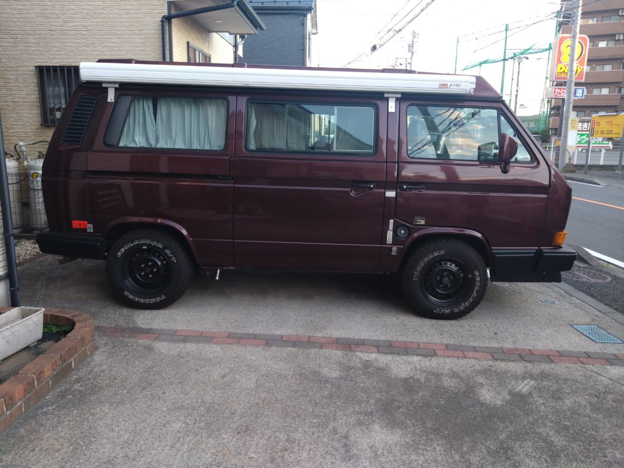 VWヴァナゴン　12Vエアコン取付